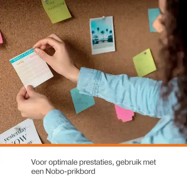 PUNAISES NOBO HOUT VOOR MEMOBORD 40ST