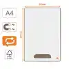 WHITEBOARD NOBO A4 MINI 4ST
