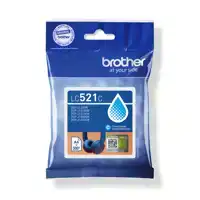 INKTCARTRIDGE BROTHER LC-521C BLAUW