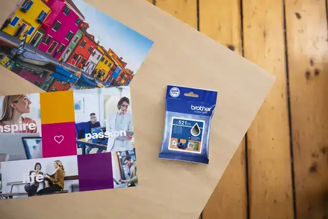 INKTCARTRIDGE BROTHER LC-521BK ZWART