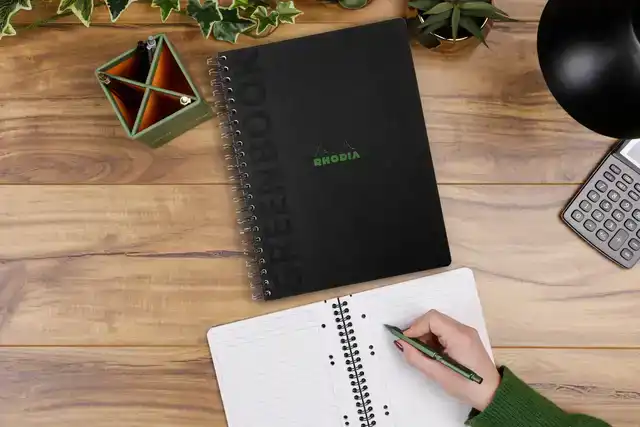 NOTITIEBOEK RHODIA GREENBOOK RECYCLED