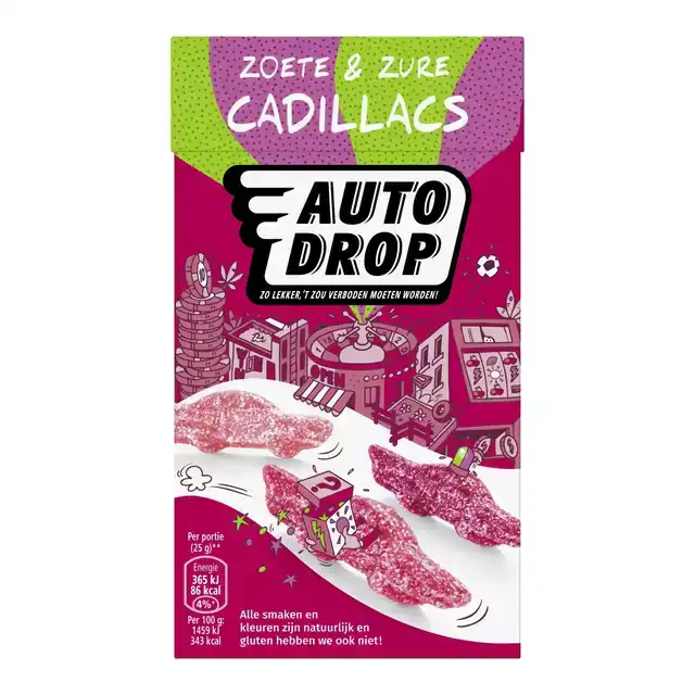 AUTODROP ZOETE EN ZURE CADILLACS PAK
