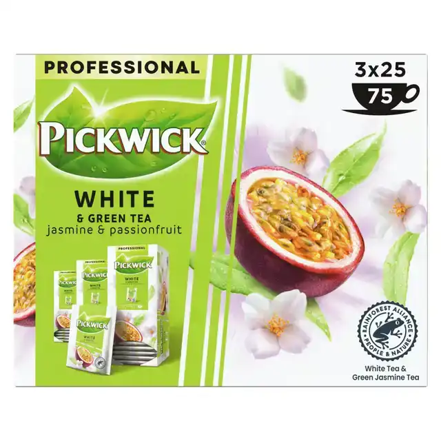 THEE PICKWICK WHITE GREEN JASMIN