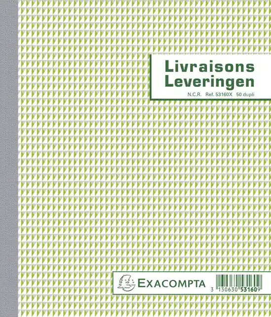 KASBOEK EXACOMPTA LEVERINGEN DUPLI