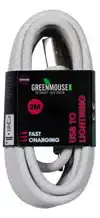 KABEL GREEN MOUSE USB-A TO LIGHTNING