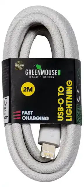 KABEL GREEN MOUSE USB-C TO LIGHTNING