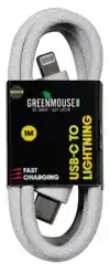 KABEL GREEN MOUSE USB-C TO LIGHTNING