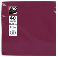 SERVET PRONAPPE 380X380MM 40 VEL