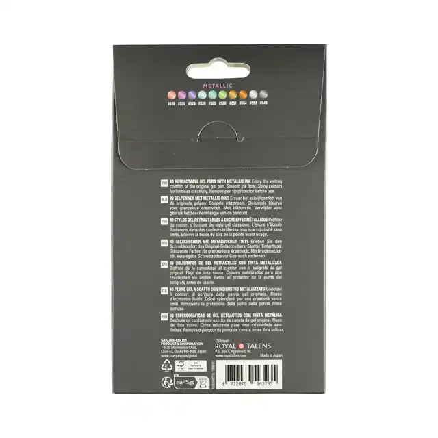 GELSCHRIJVER SAKURA GELLY ROLL METALLIC