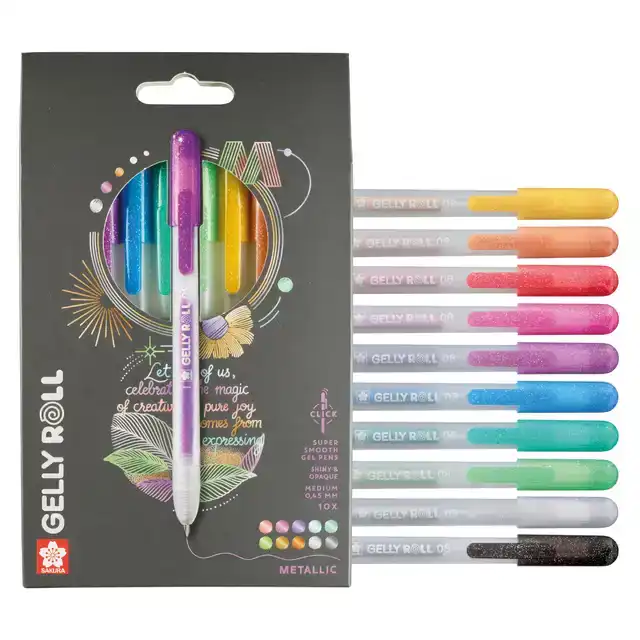GELSCHRIJVER SAKURA GELLY ROLL METALLIC