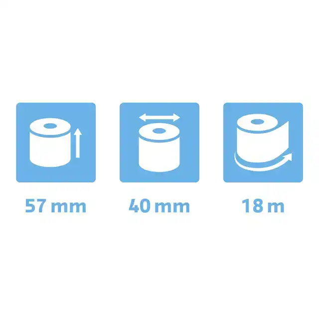 TELROL EXACOMPTA 57MMX18MX12MM