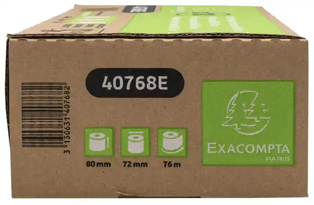 TELROL EXACOMPTA 80MMX76MX12MM