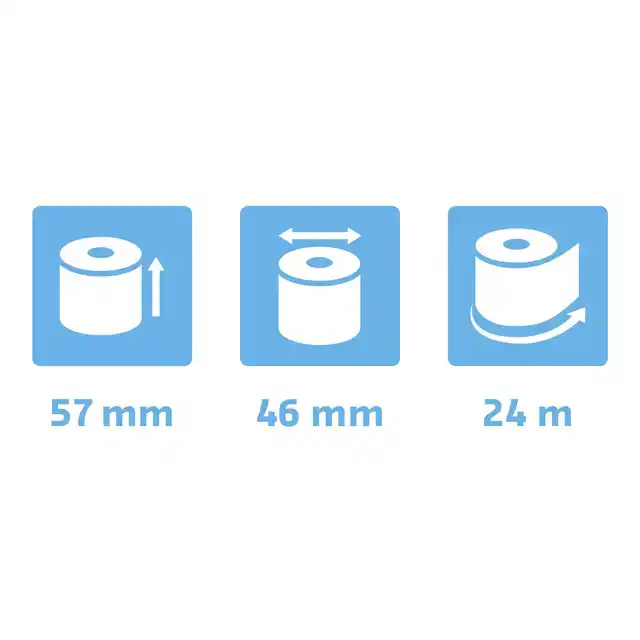 TELROL EXACOMPTA 57MMX24MX12MM