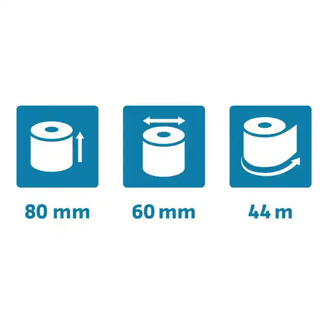 TELROL EXACOMPTA 80MMX44MX12MM