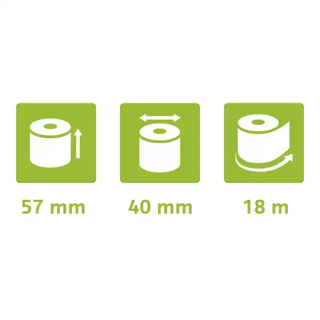 TELROL EXACOMPTA 57MMX18MX12MM