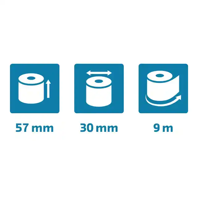 TELROL EXACOMPTA 57MMX9MX12MM