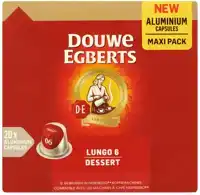 KOFFIECUPS DOUWE EGBERTS LUNGO DESSERT