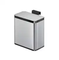 AFVALBAK EKO PURO KLEIN 7 LITER ZILVER
