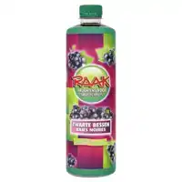 SIROOP RAAK ZWARTE BESSEN 750ML