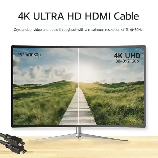 KABEL ACT HDMI ETH4K M/M ZWART 2 METER