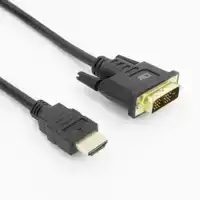 KABEL ACT HDMI DVI 18+1 PIN M/M ZWART 2