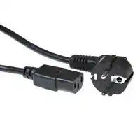 KABEL ACT STROOM C13 RECHT - CEE7/7