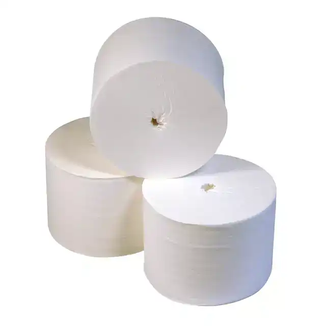 TOILETPAPIER CORELESS 2LAAGS 104M WIT