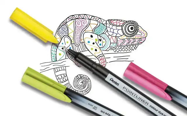 FINELINER PENTEL POINTLINER S40-B FIJN