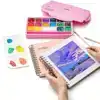 GOUACHE HIMI 18 KLEUREN 30GR BOX ROZE