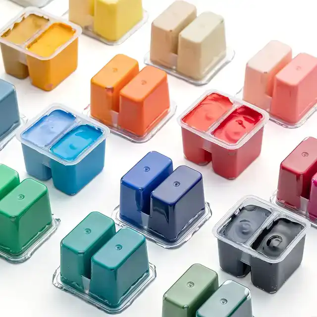 GOUACHE HIMI TWIN CUPS 36 KLEUREN 12GR