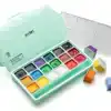 GOUACHE HIMI 18 KLEUREN 30GR BOX GROEN