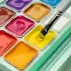 GOUACHE HIMI 18 KLEUREN 30GR BOX GROEN