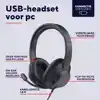 HOOFDTELEFOON TRUST AYDA MAX USB