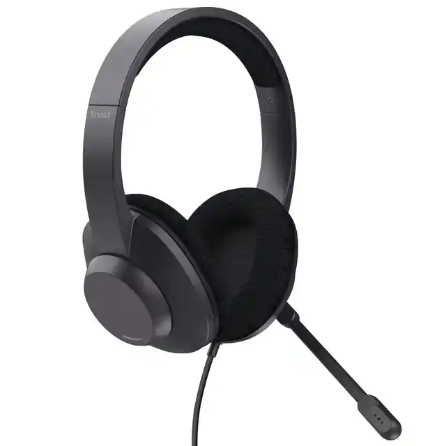 HOOFDTELEFOON TRUST AYDA MAX USB-ENC