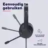HOOFDTELEFOON TRUST AYDA MAX USB-ENC