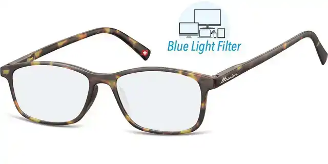 LEESBRIL MONTANA +2.50DPT BLUE LIGHT