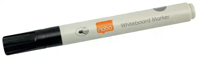 WHITEBOARDMARKER NOBO ROND ZWART 3MM