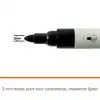 WHITEBOARDMARKER NOBO ROND ZWART 3MM