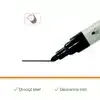 WHITEBOARDMARKER NOBO ROND ZWART 3MM