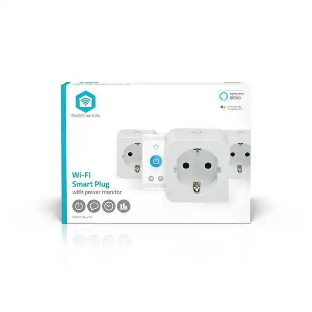 SLIMME STEKKER NEDIS SMARTLIFE WIFI 3