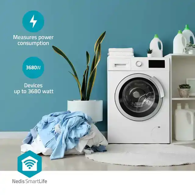 SLIMME STEKKER NEDIS SMARTLIFE WIFI 3