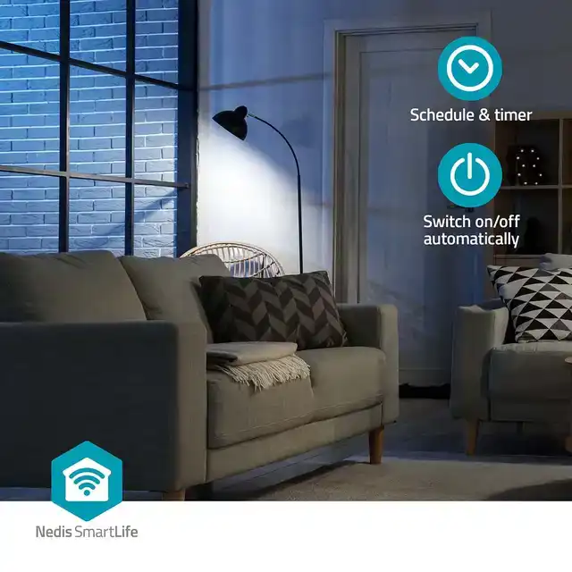 SLIMME STEKKER NEDIS SMARTLIFE WIFI 3