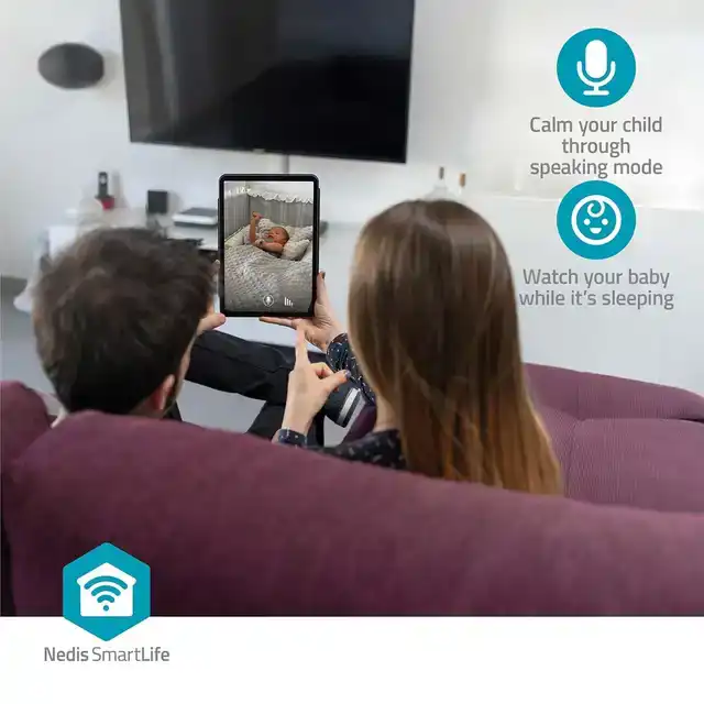 BEVEILIGINGSCAMERA NEDIS WIFI INDOOR