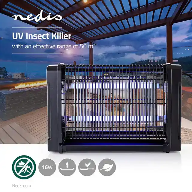 INSECTENLAMP NEDIS ELECTRISCH 2X8WATT