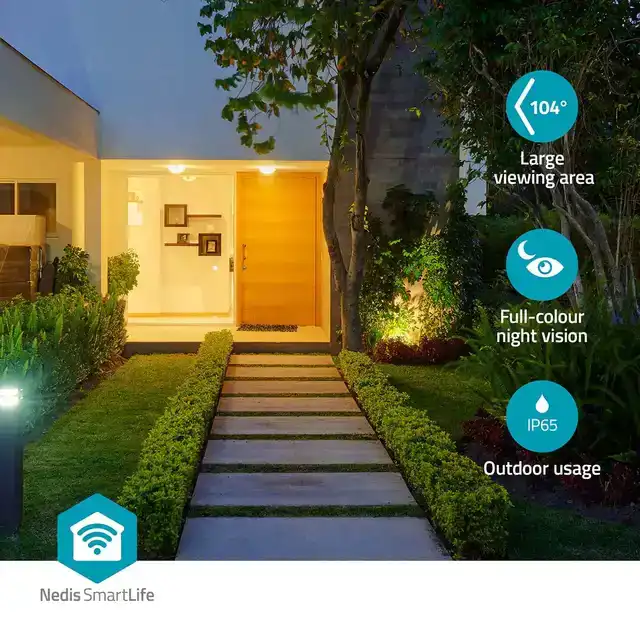 BEVEILIGINGSCAMERA NEDIS SMARTLIFE WIFI