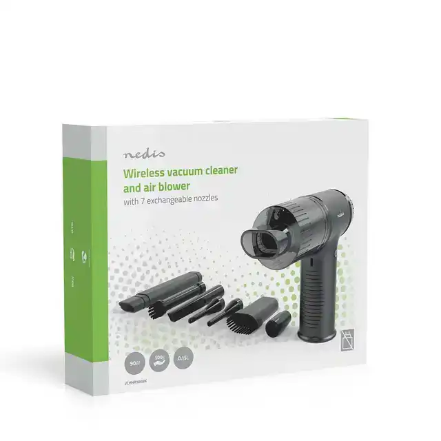 HANDSTOFZUIGER / LUCHTBLAZER NEDIS 90W