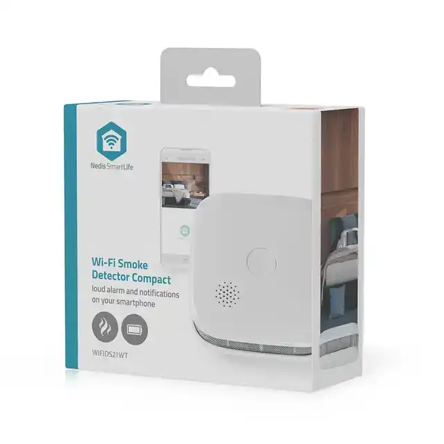 ROOKMELDER NEDIS SMARTLIFE WIFI 10 JAAR