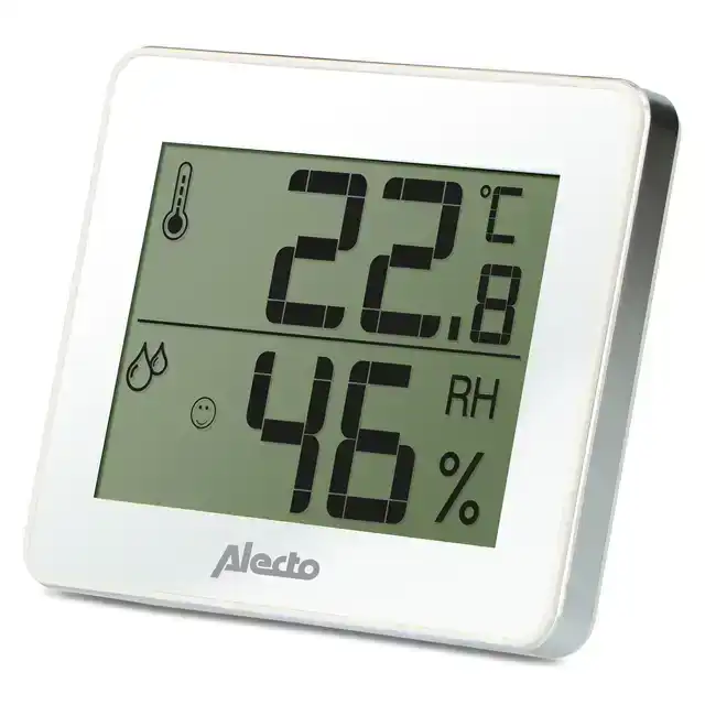 THERMOMETER HYGROMETER ALECTO WS-55 WIT