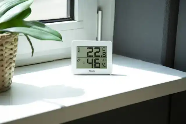 THERMOMETER HYGROMETER ALECTO WS-55 WIT