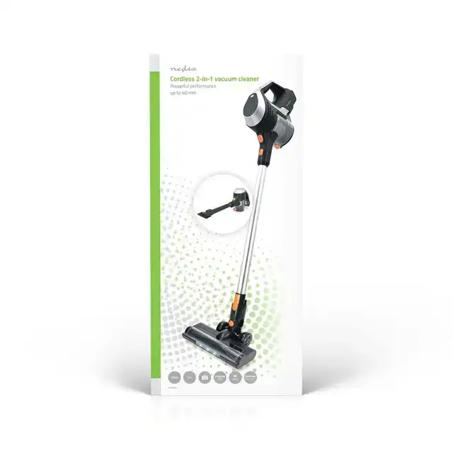 STEELSTOFZUIGER NEDIS 2-IN-1 SNOERLOOS